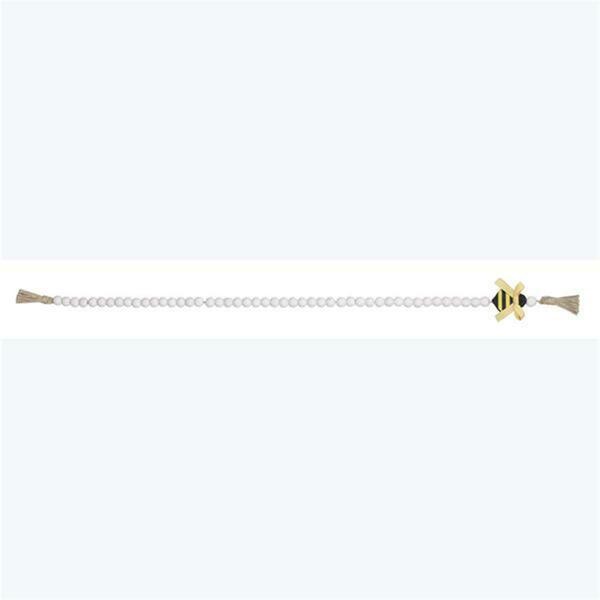 Youngs Wood Bee with Blessing Bead Garland 73047